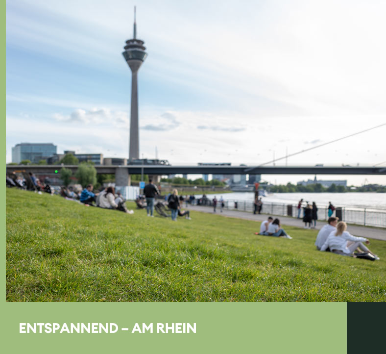Entspannend – am Rhein
