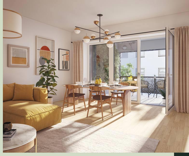 Wohnungen - im Vorderhaus